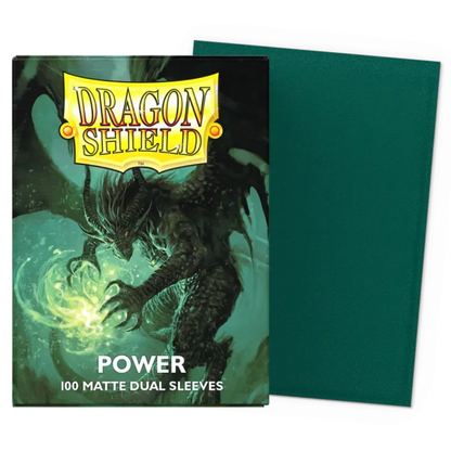 Dragon Shield: Power Dual Matte Standard Sleeves (100 ST)