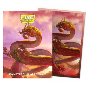 Dragon Shield: Wood Dragon 2024 Dual Matte Art Standard Sleeves (100 ST)