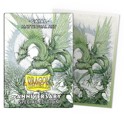 Dragon Shield: Gaial Anniversary Special Edition Matte Dual Art Standard Sleeves (100 ST)