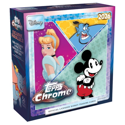 Topps: 2026 Chrome Disney Mega Booster Display (8 Pack) (ENG)