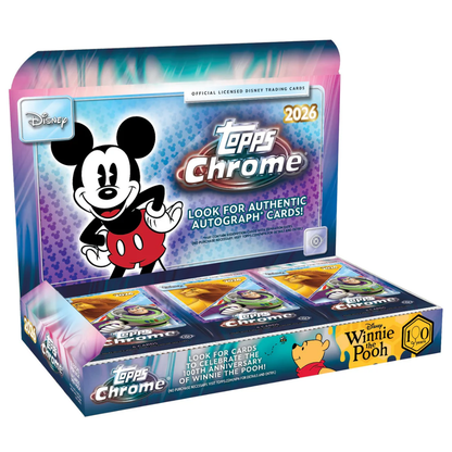 Topps: 2026 Chrome Disney Hobby Booster Display (12 Pack) (ENG)