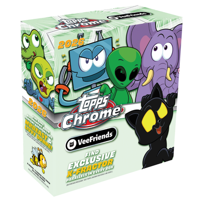 Topps: 2026 Chrome VeeFriends Mega Booster Display (8 Pack) (ENG)