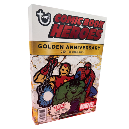 Topps: 2025 Marvel Comic Book Heroes 1975 Golden Anniversary Booster Display (8 Pack) (ENG)
