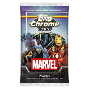 Topps: 2026 Chrome Marvel Comics Mega Booster Pack (7 Cards) (ENG)
