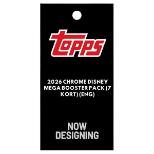 Topps: 2026 Chrome Disney Mega Booster Pack (7 Cards) (ENG)