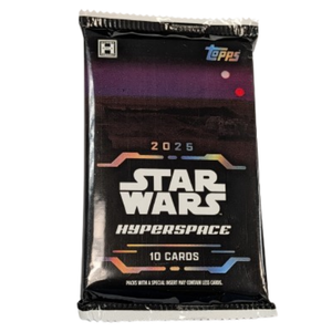 Topps: 2025 Star Wars Hyperspace Hobby Booster Pack (10 Kort) (ENG)
