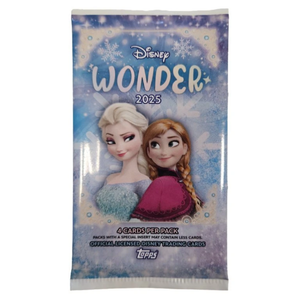Topps: 2025 Disney Wonder Mega Booster Pack (4 Kort) (ENG)