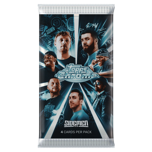 Topps: Sidemen Chrome Hobby Booster Pack (4 Kort) (ENG)