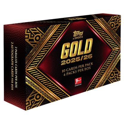 Topps: 2026 Bundesliga Gold Box (4 Pack) (ENG)