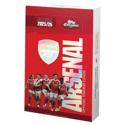 Topps: 2025-2026 Chrome Arsenal Hobby Booster Display (16 Pack) (ENG)