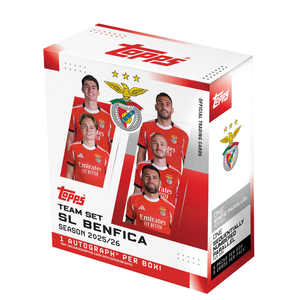 Topps: 2025-2026 Benfica Team Set Box (6 Pack) (ENG)