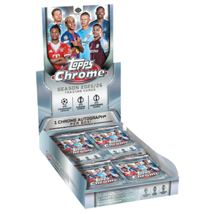 Topps: 2025-2026 Chrome UEFA Club Competitions Hobby Booster Display (20 Pack) (ENG)