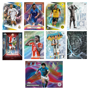 Topps: 2025-2026 Chrome UEFA Club Competitions Hobby Booster Display (20 Pack) (ENG)