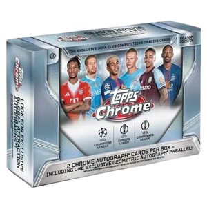 Topps: 2025 Chrome UEFA Club Competitions UCC Soccer Delight Box (ENG)