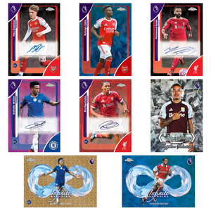Topps: 2026 Chrome Premier League Sapphire Edition Box (8 Pack) (ENG)