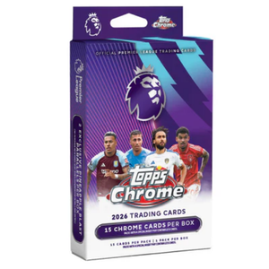 Topps: 2026 Chrome Premier League Hanger Box (1 Pack) (ENG)