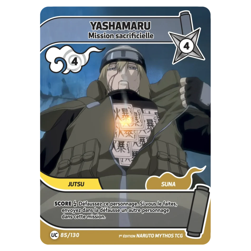 Naruto Mythos Cards and Naruto Mythos Sets