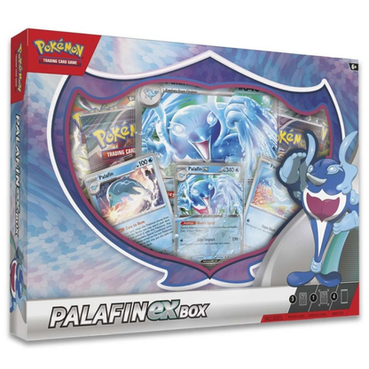 Pokémon Scarlet & Violet: Palafin ex Collection Box (4 Pack) (ENG)