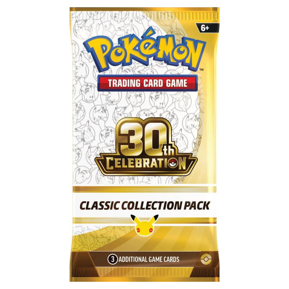 pokemon celebrations 3 card pack Pokémon MEGA: 30th Celebration Classic Collection Booster (3 Cards) (ENG) Celebrate 25 years of Magic: The Gathering Masters Style:Xerneas Ex Murders at Karlov Manor