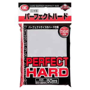 KMC: Perfect Hard Transparent Standard Sleeves (50 ST)