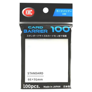 KMC: Card Barrier Standard Sleeves (100 ST)