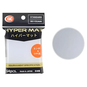 KMC: Hyper Matte Transparent Standard Sleeves (64 ST)