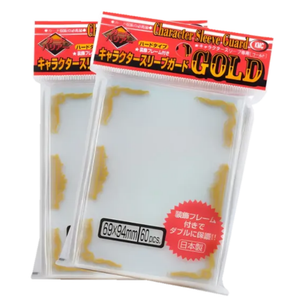 KMC: Character Guard Gold Scroll Standard Sleeves (60 ST)