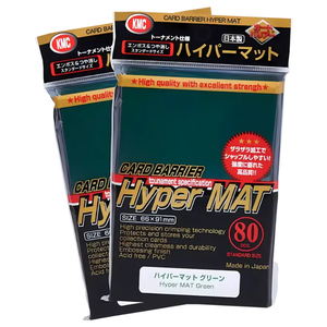 KMC: Hyper Matte Green Standard Sleeves (80 ST)