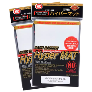 KMC: Hyper Matte White Standard Sleeves (80 ST)