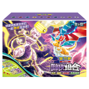 Pokémon Scarlet & Violet: Dragonite & Mewtwo & Camelta & Lai Bei Cough Tea Happy Card Happy Combo Box (CH)