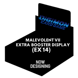 Digimon Card Game: Malevolent VII (EX14) Extra Booster Display (24 Pack) (ENG)