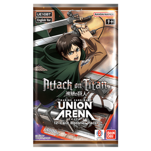 Union Arena: Attack on Titan Vol.1 [UE10BT] Booster Pack (12 Kort) (ENG)