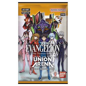 Union Arena: Evangelion New Theatrical Edition [UE15BT] Booster Pack (12 Kort) (ENG)