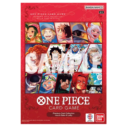 One Piece: Premium Card Collection Ace & Sabo & Luffy (14 Kort) (ENG)