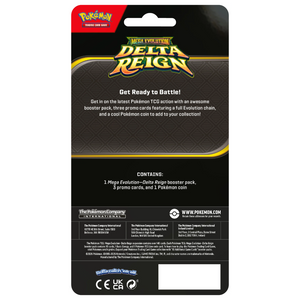 Pokémon Mega Evolution: Delta Reign 1-Pack Premium Checklane Blister (Ampharos, Flaaffy, Mareep) (ENG)