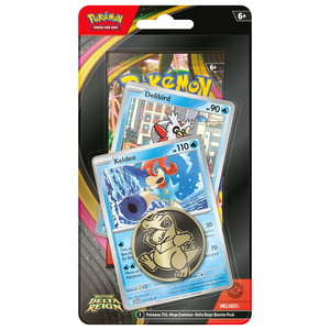 Pokémon Mega Evolution: Delta Reign 1-Pack Checklane Blister (Keldeo & Delibird) (ENG)