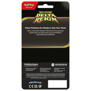 Pokémon Mega Evolution: Delta Reign 1-Pack Checklane Blister (Keldeo & Delibird) (ENG)