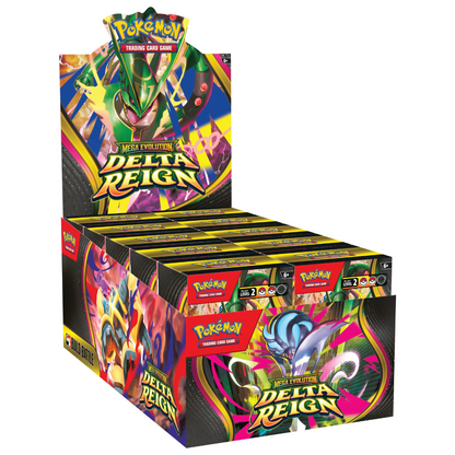 Pokémon Mega Evolution: Delta Reign Build & Battle Sealed Case (10 Boxar) (ENG)