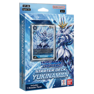 Digimon Card Game: Yukinamon (ST26) Starter Deck (54 Cards)