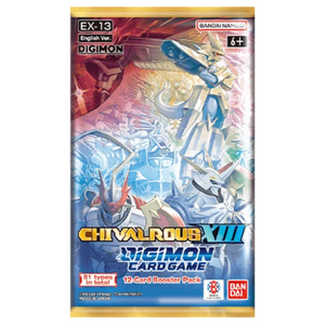 Digimon Card Game: Chivalrous XIII (EX13) Extra Booster Pack (12 Kort) (ENG)