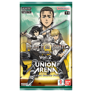 Union Arena: Attack on Titan Vol.2 [UEX07BT] Booster Pack (12 Kort) (ENG)