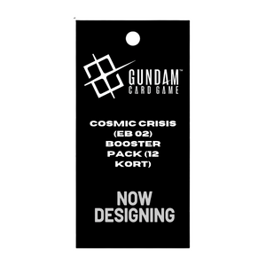 Gundam: Cosmic Crisis (EB 02) Booster Pack (12 Kort)