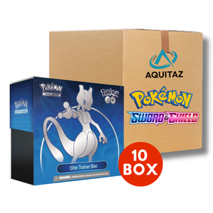 Pokémon Sword &amp; Shield: Pokémon GO Elite Trainer Box Sealed Case (10 Box) (ENG)