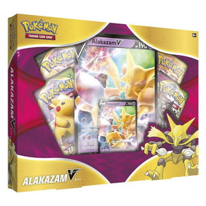 Pokémon Sword & Shield: Alakazam V Collection Box (4 Pack) (ENG)