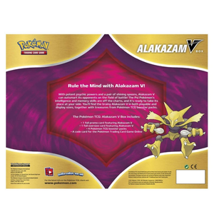 Pokémon Sword & Shield: Alakazam V Collection Box (4 Pack) (ENG)