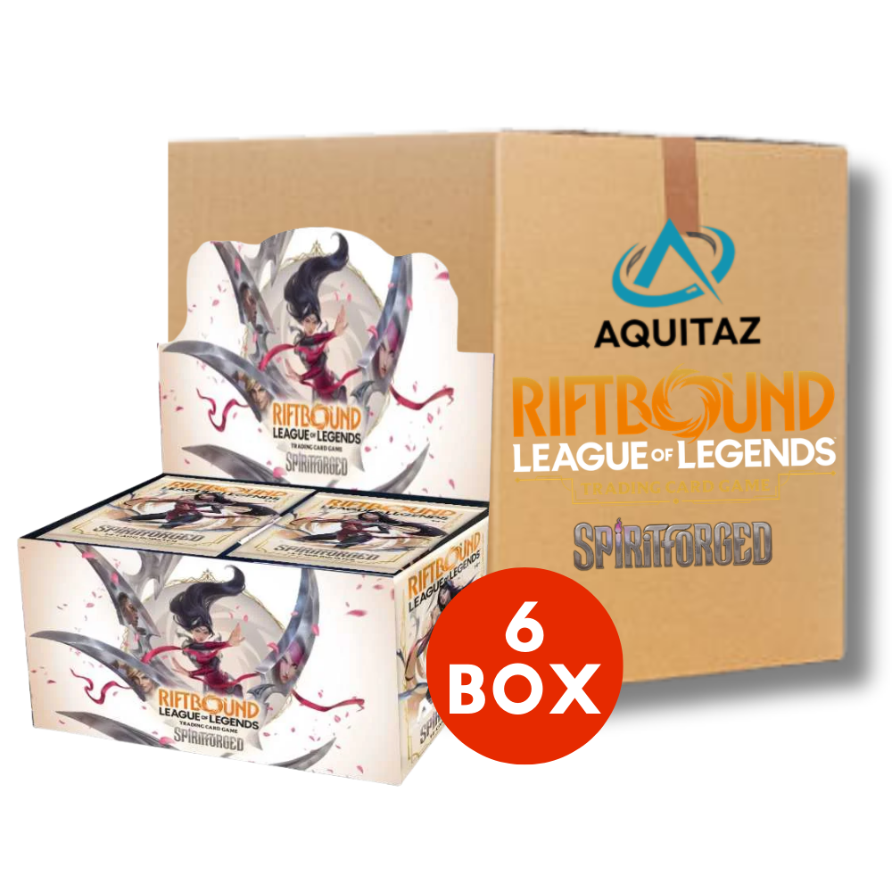 League of Legends: Riftbound Spiritforged Sealed Case (6 Boxes) (ENG)