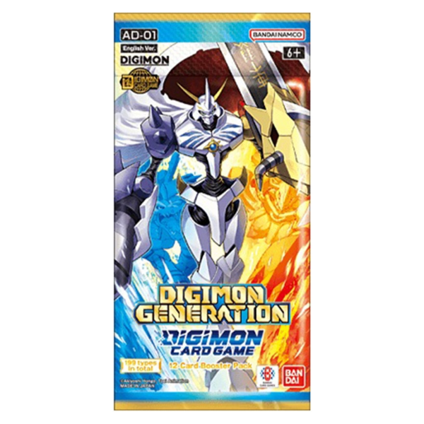 Digimon Card Game: Digimon Generation (AD01) Advanced Booster Pack (12