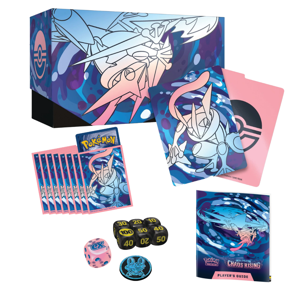 how much is a pokemon evolutions booster box Mega Evolution Chaos Rising Elite Trainer Box (EN) main image 0
