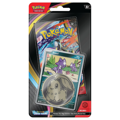 Pokémon Mega Evolution: Chaos Rising 1 Pack Blister (Toxel) (ENG)