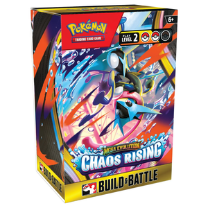 Pokemon Mega Evolution: Chaos Rising Build & Battle Box (6 Packs) (ENG)